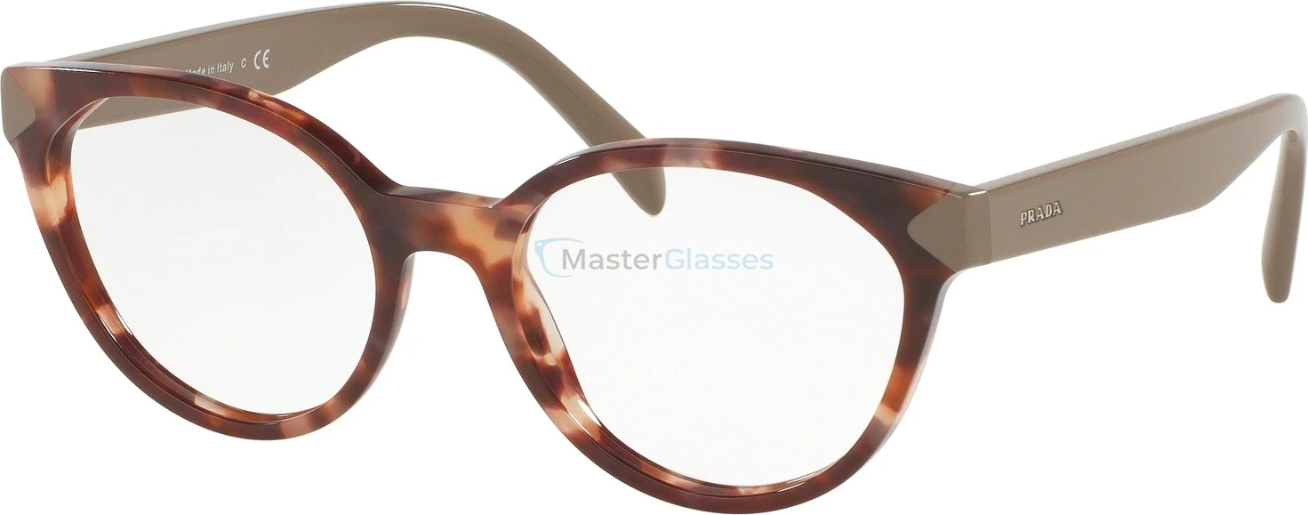 Оправа Prada PR 01TV UE01O1 Spotted Brown Pink