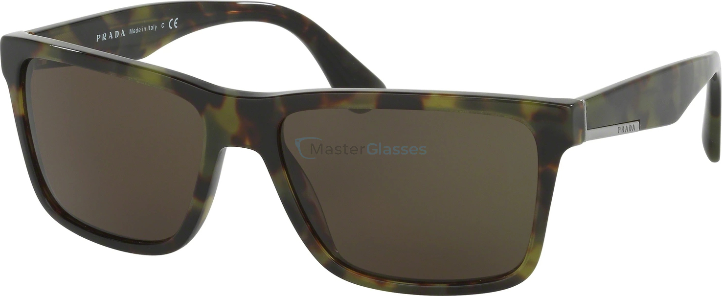 Солнцезащитные очки Prada Conceptual PR 19SS LAB4J1 Green Havana