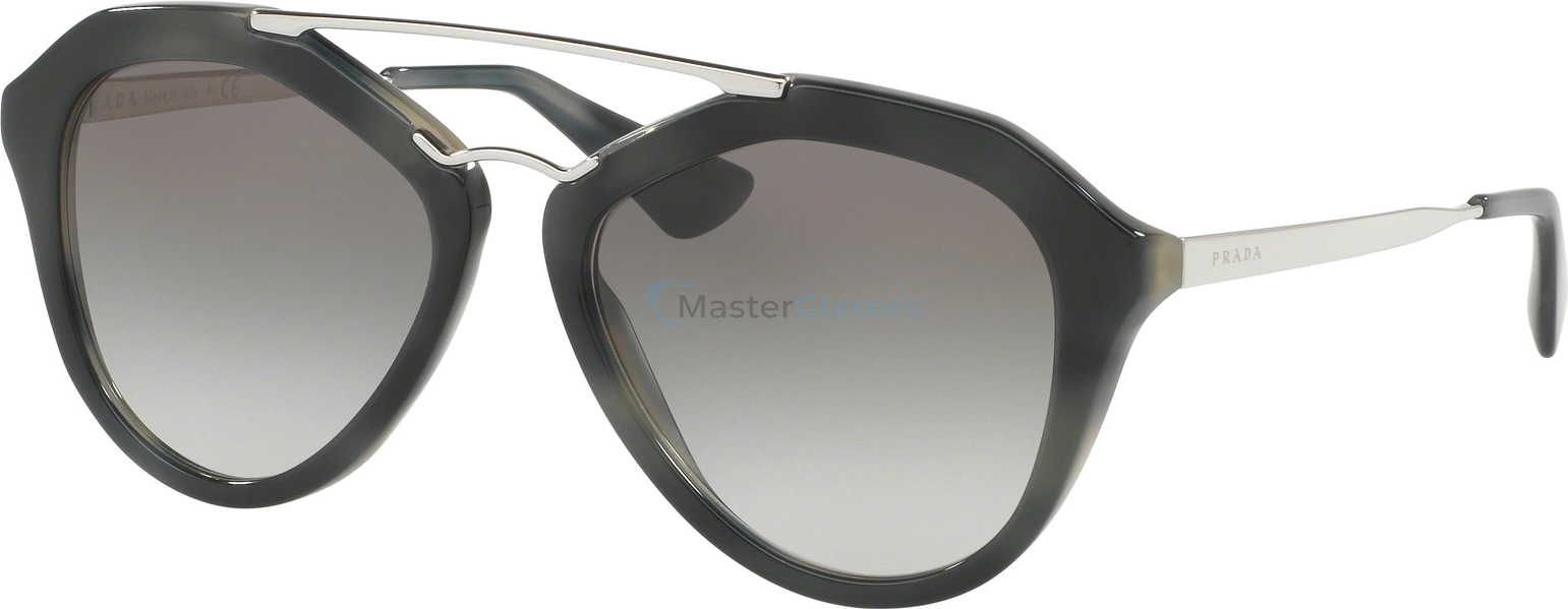 �������������� ���� Prada Cinema PR 12QS USI0A7 Striped Grey