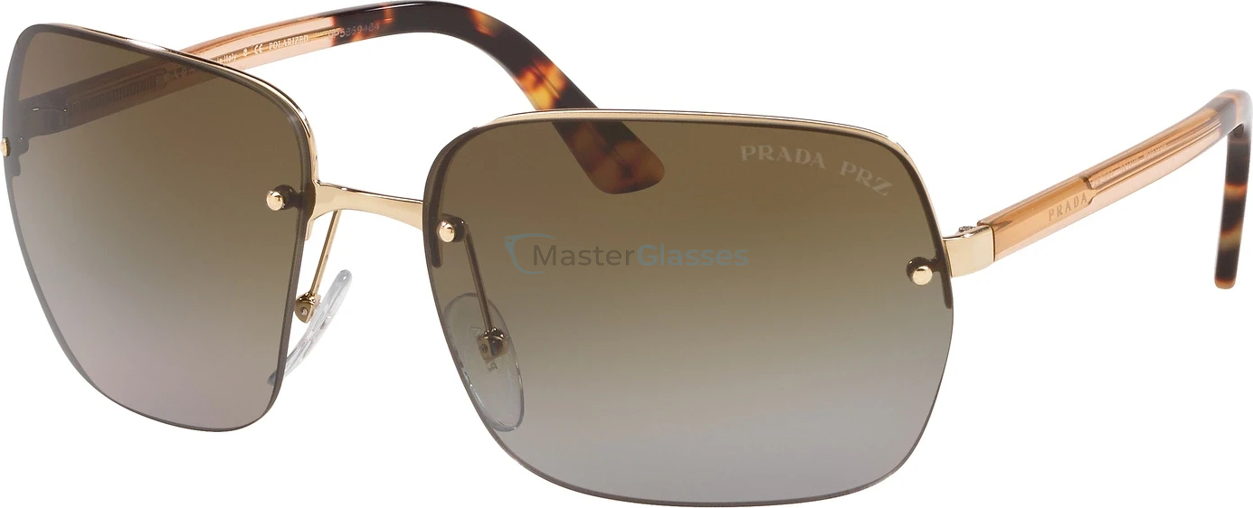 Солнцезащитные очки Prada Heritage PR 63VS ZVN6E1 Oro Pallido