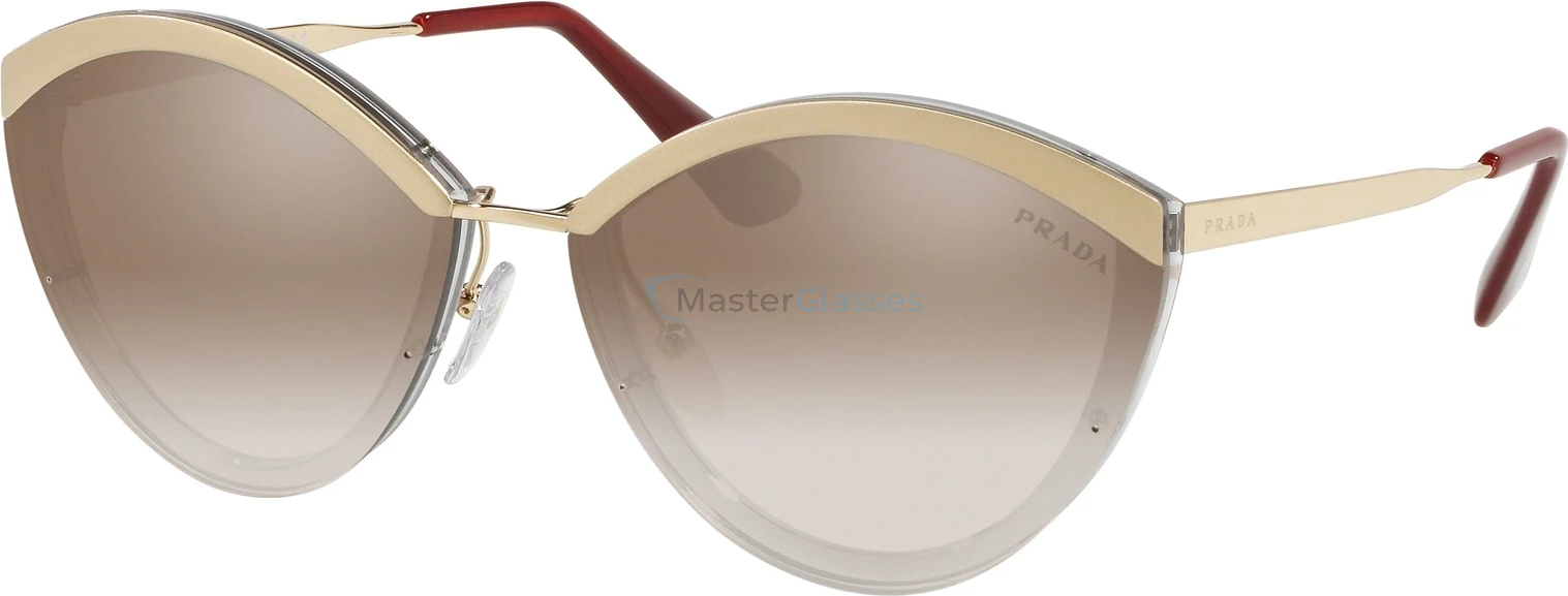 Солнцезащитные очки Prada Catwalk PR 07US KNG4O0 Sand Pale Gold/light Brown