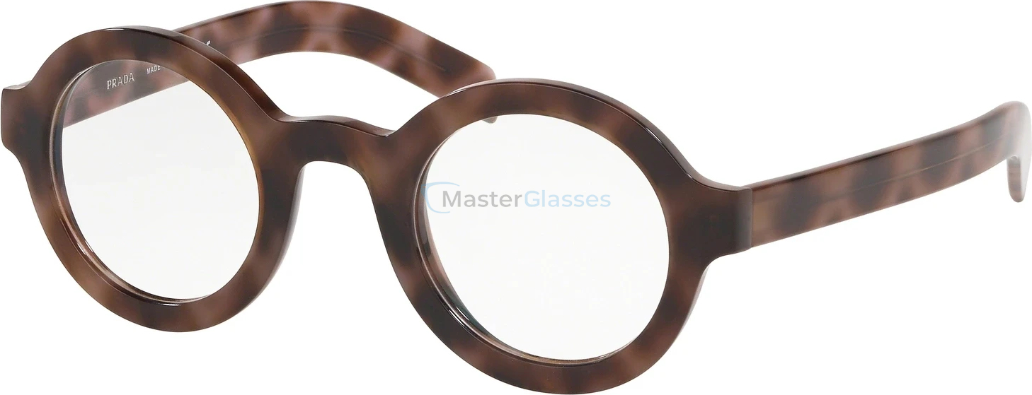  Prada Conceptual PR 01XV 5201O1 Spotted Dark Brown