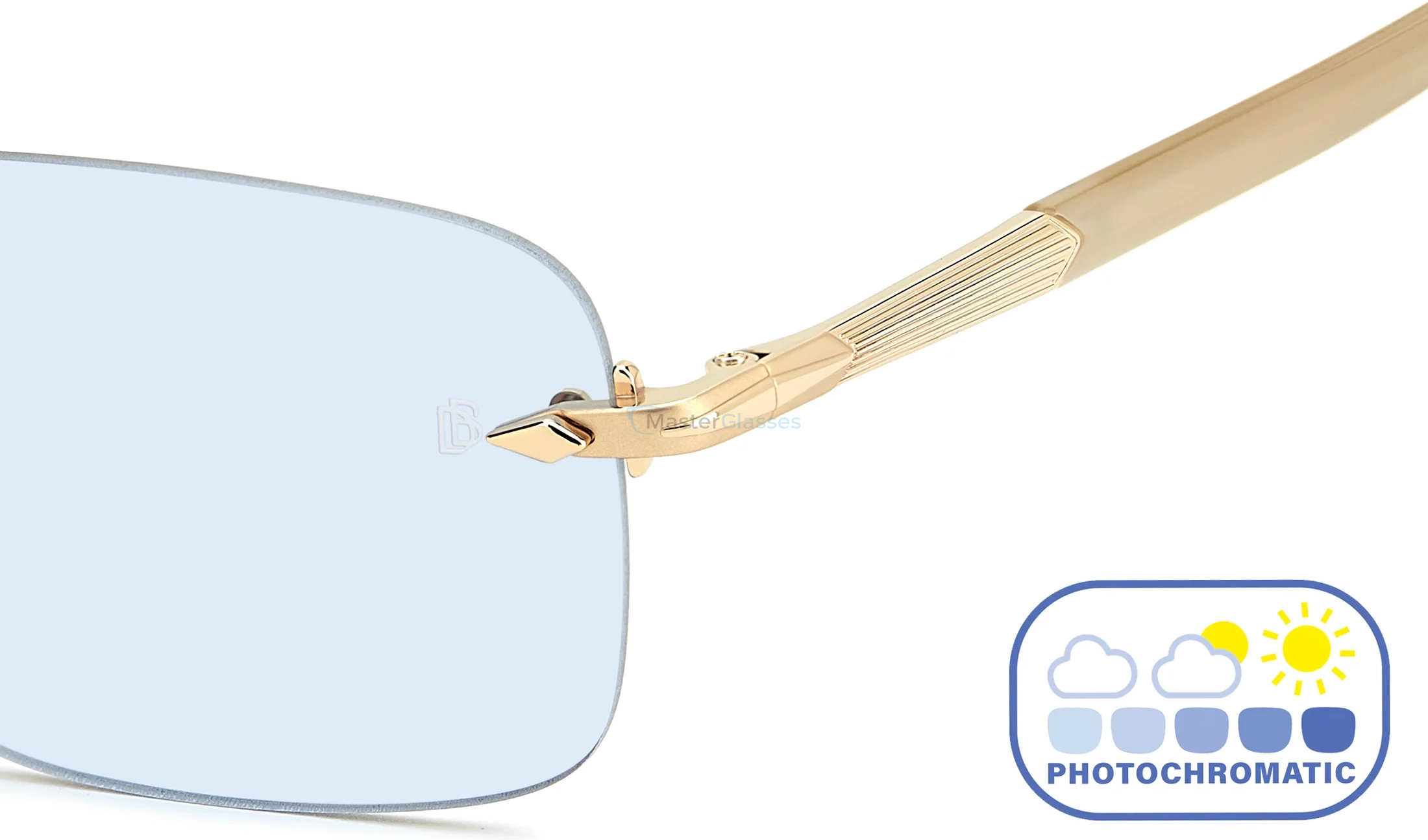 �������������� ���� DAVID BECKHAM DB 1195/S IDA Gold Beige Horn