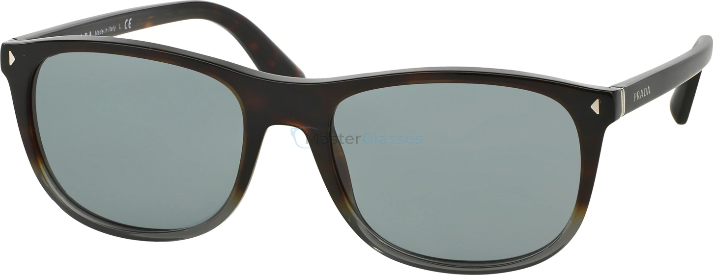 Солнцезащитные очки Prada Journal PR 01RS TKT3C2 Dark Havana Grad Opal Grey