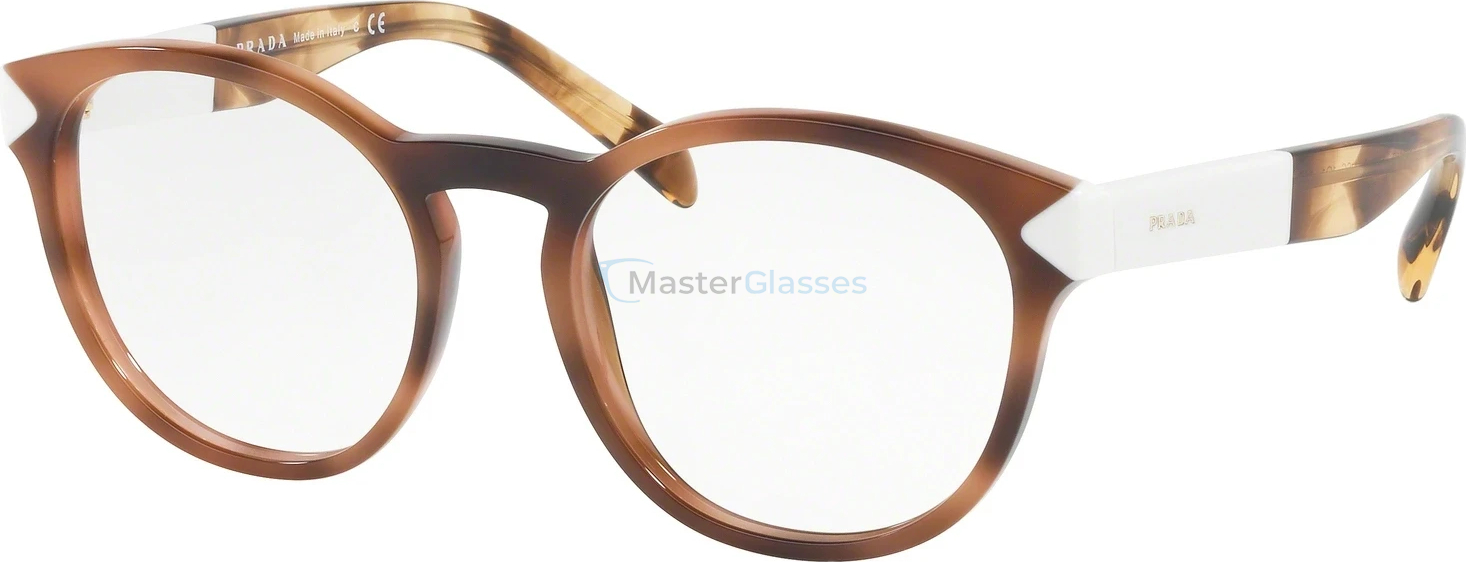 Оправа Prada PR 16TV USG1O1 Striped Dark Brown