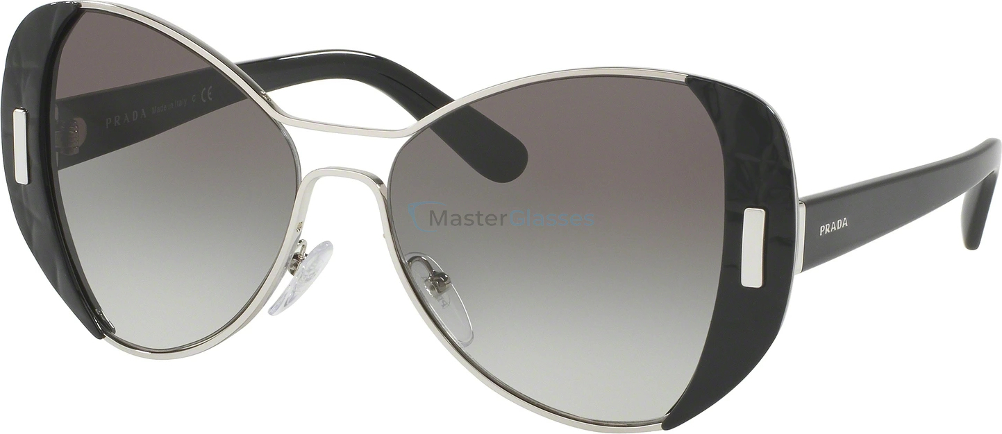 Солнцезащитные очки Prada PR 60SS 1AB0A7 Silver/black