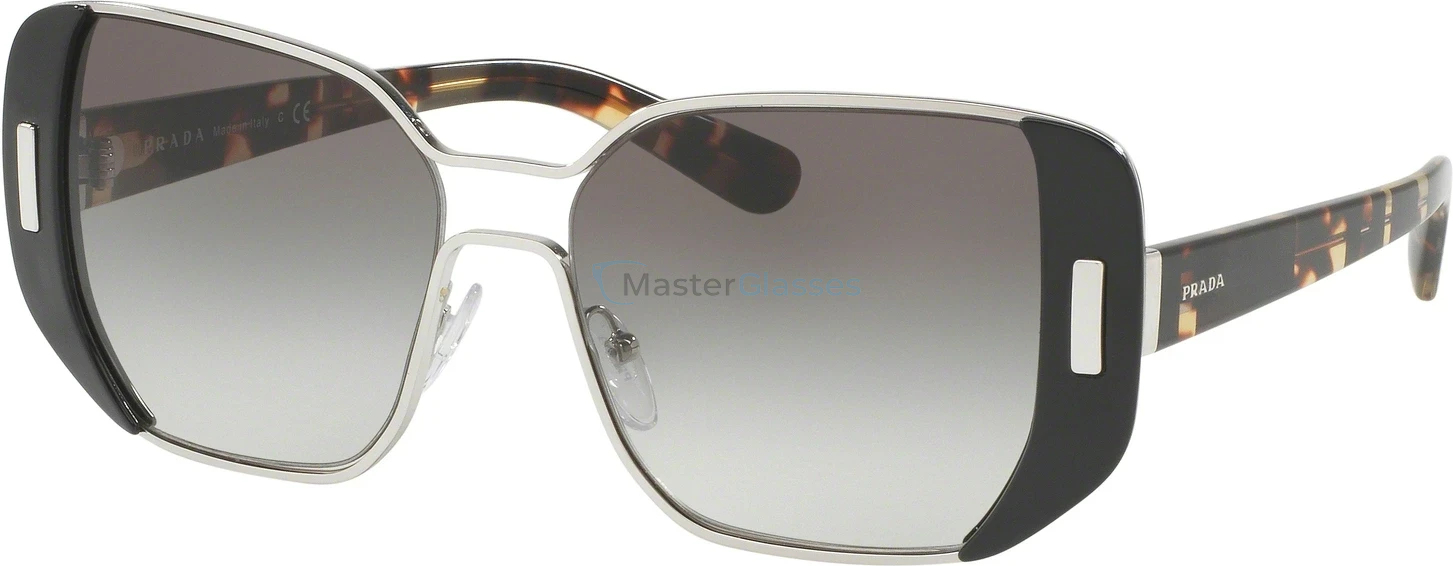 �������������� ���� Prada PR 59SS 1AB0A7 Silver/black