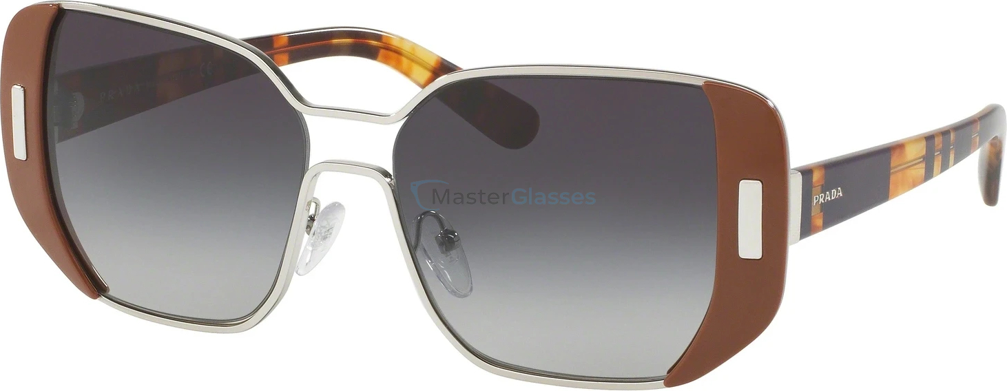 Солнцезащитные очки Prada PR 59SS USA5D1 Silver/brown