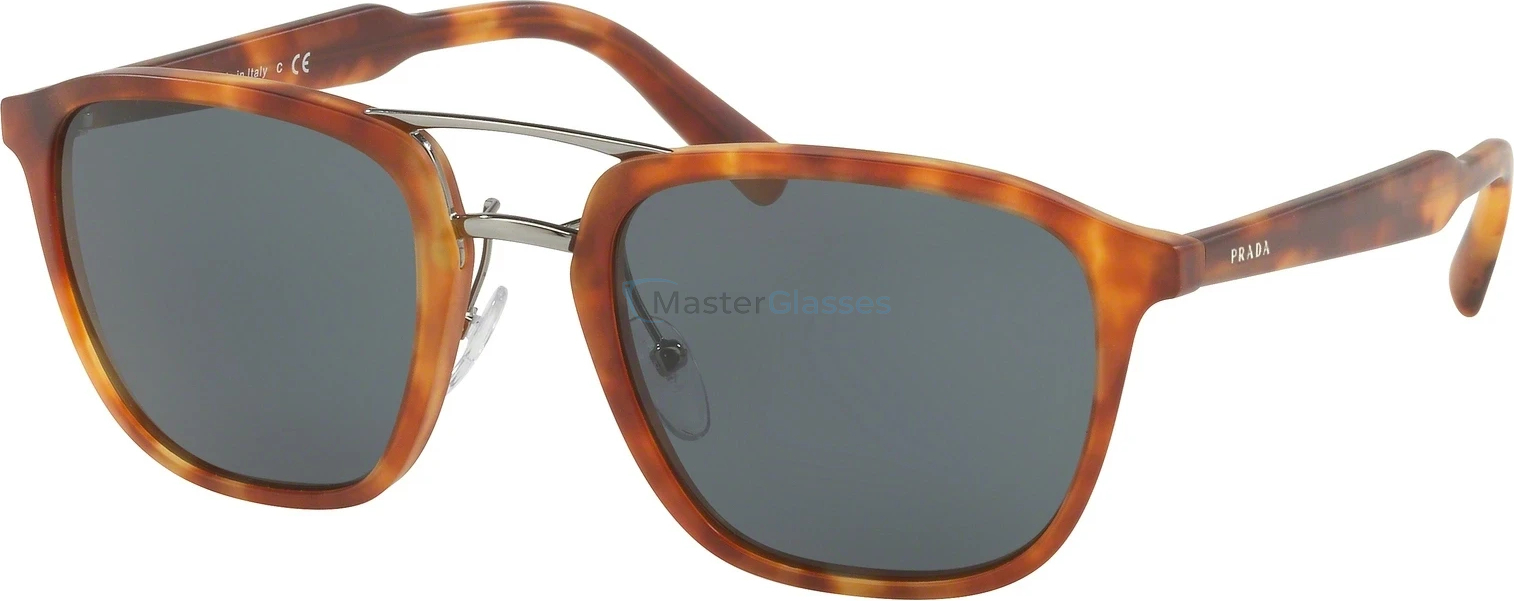 Солнцезащитные очки Prada PR 12TS HAJ2K1 Matte Light Havana