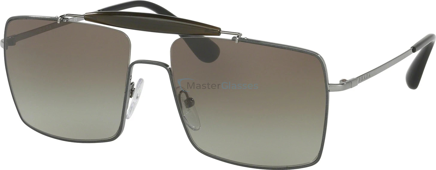 Солнцезащитные очки Prada PR 57SS UFT5O2 Top Grey/gunmetal