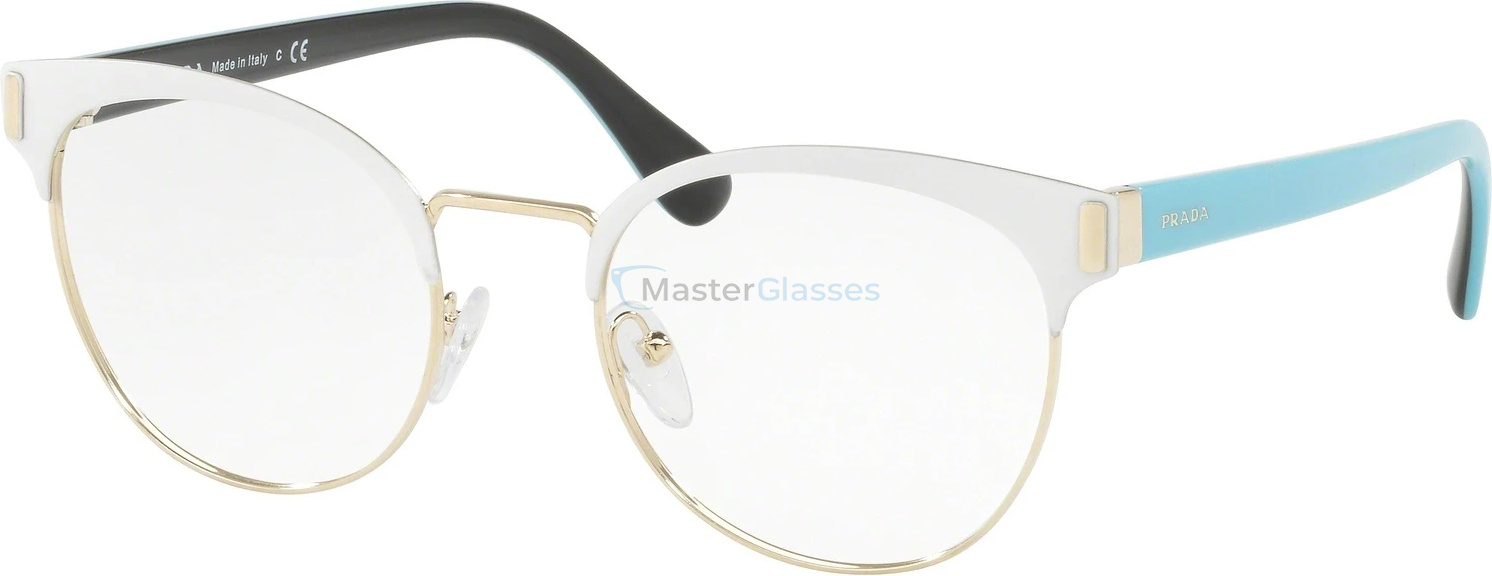 Оправа Prada PR 63TV VIC1O1 Matte White/pale Gold