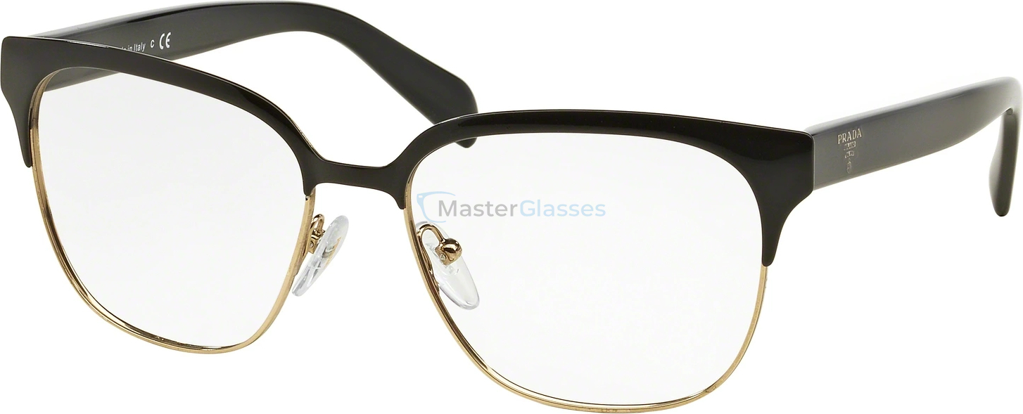 Оправа Prada PR 54SV 1AB1O1 Black/pale Gold