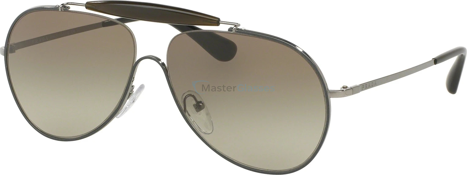 �������������� ���� Prada PR 56SS UFT5O2 Matte Grey/gunmetal