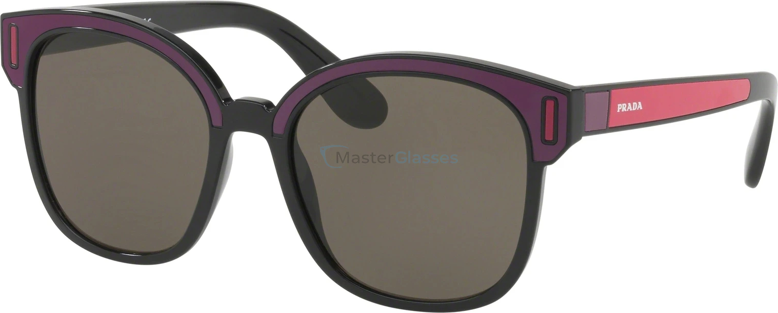 Солнцезащитные очки Prada Catwalk PR 05US SSA5S2 Black/bordeaux/fuxia