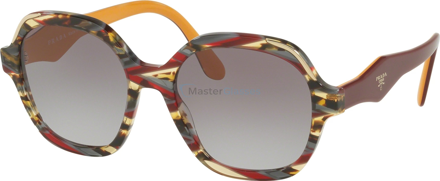 Солнцезащитные очки Prada Heritage PR 06US TH63E2 Havana/ears Bordeaux Yellow