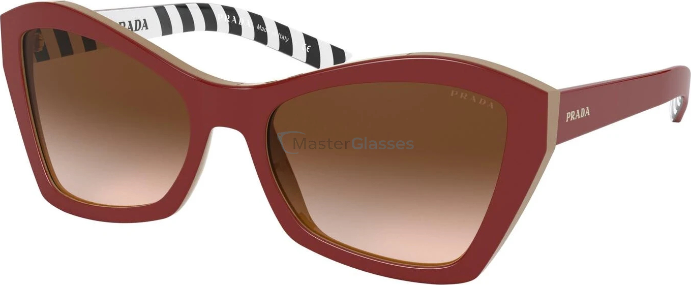 Солнцезащитные очки Prada Millennials PR 07XS 5436S1 Top Red/beige