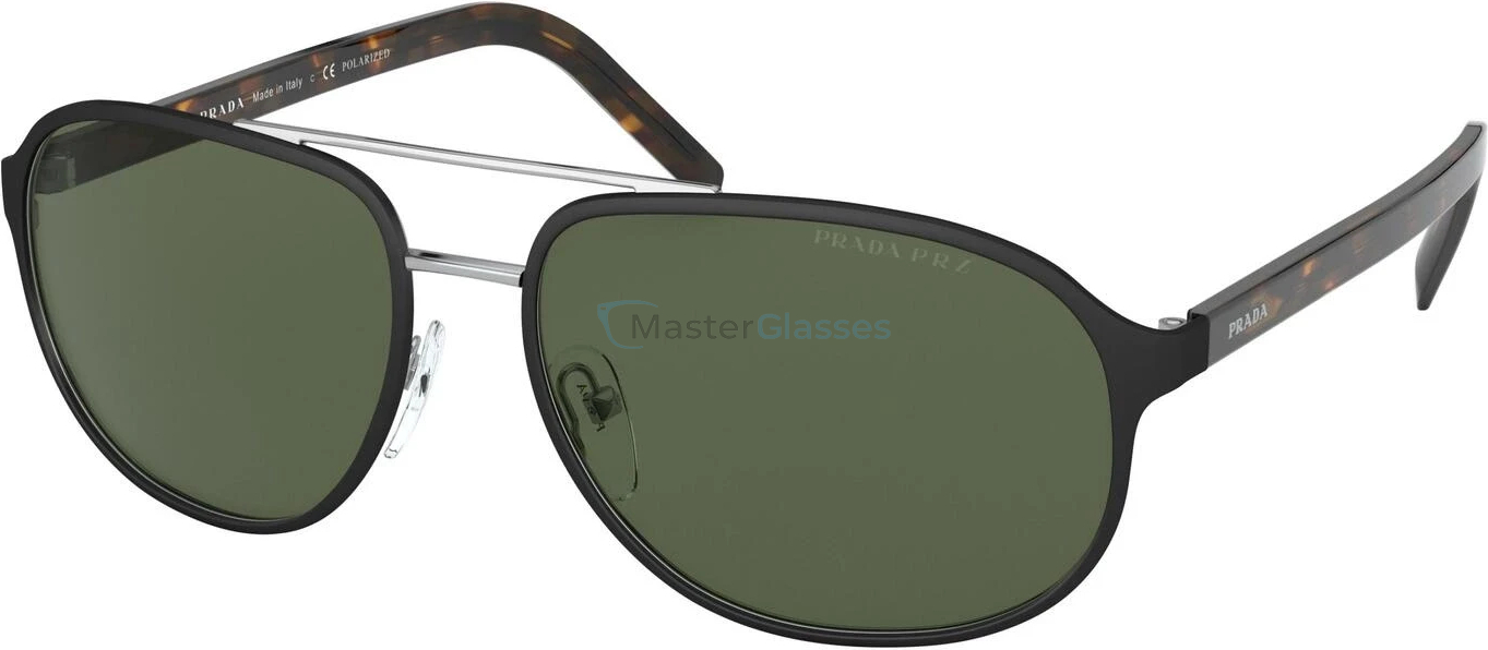 Солнцезащитные очки Prada PR 53XS 524736 Matte Black On Silver