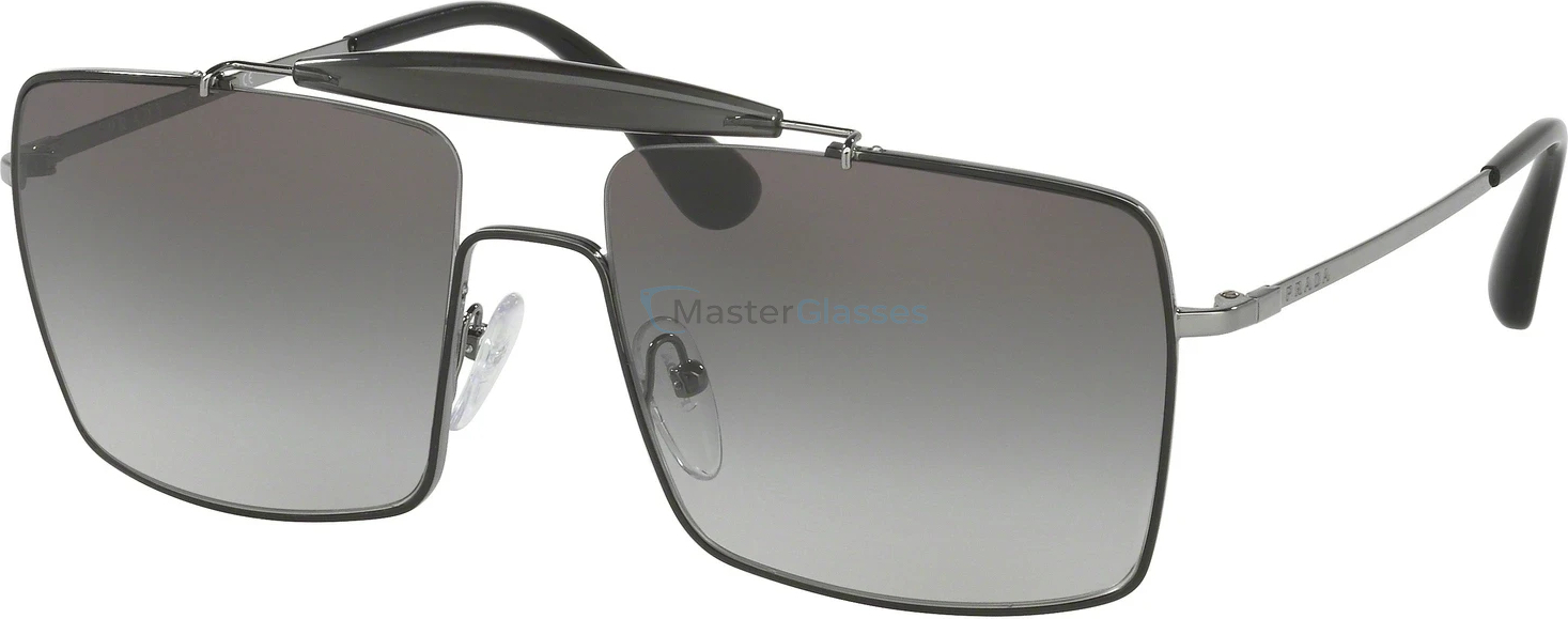 �������������� ���� Prada PR 57SS 7AX5O0 Top Black/gunmetal