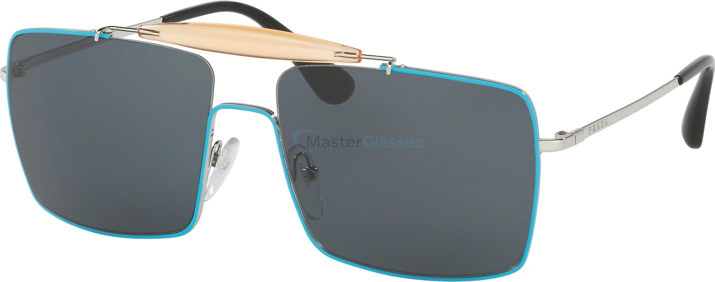 �������������� ���� Prada PR 57SS UFQ2K1 Top Azure/silver