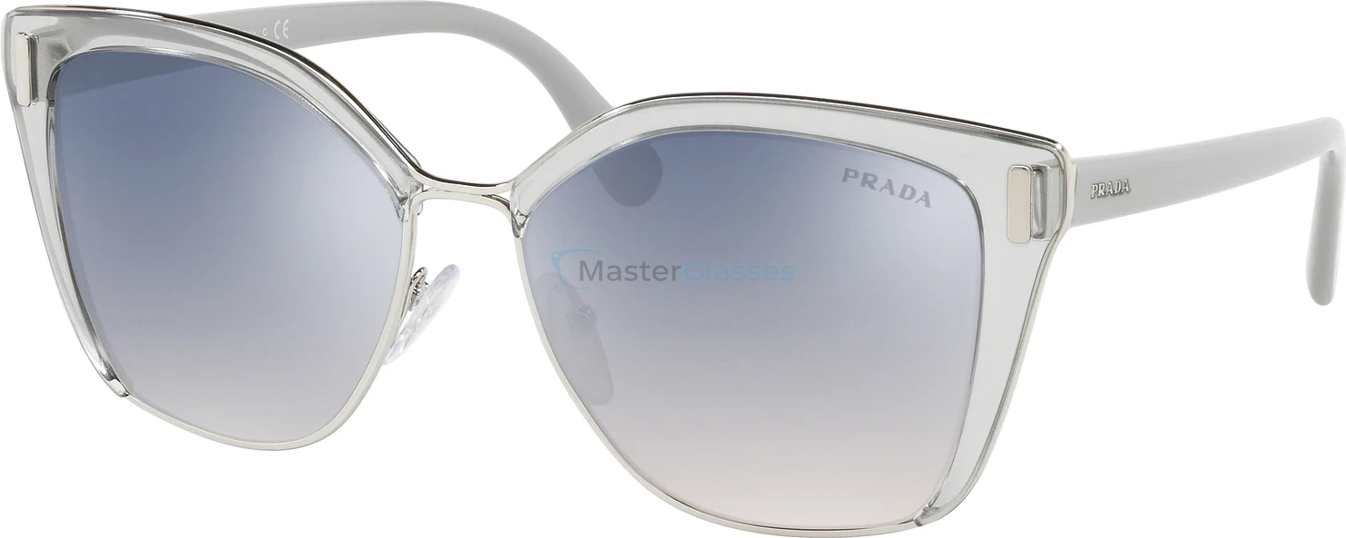 Солнцезащитные очки Prada Catwalk PR 56TS 73E5R0 Transparent Grey/silver