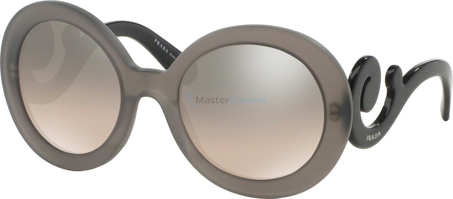 �������������� ���� Prada Catwalk PR 27NS UBV4P0 Dark Grey Matte Transparent