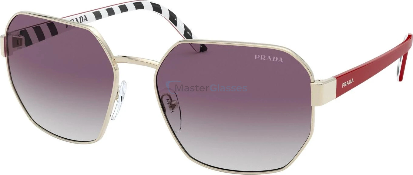Солнцезащитные очки Prada Millennials PR 54XS ZVN4W1 Pink Gold