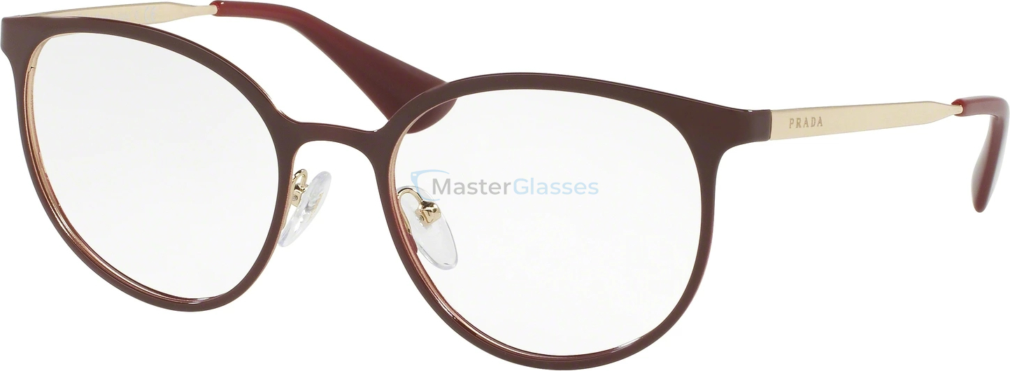 Оправа Prada Cinema PR 53TV UF61O1 Bordeaux/pale Gold