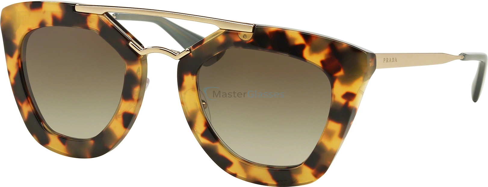 Солнцезащитные очки Prada Cinema PR 09QS 7S04M1 Medium Havana