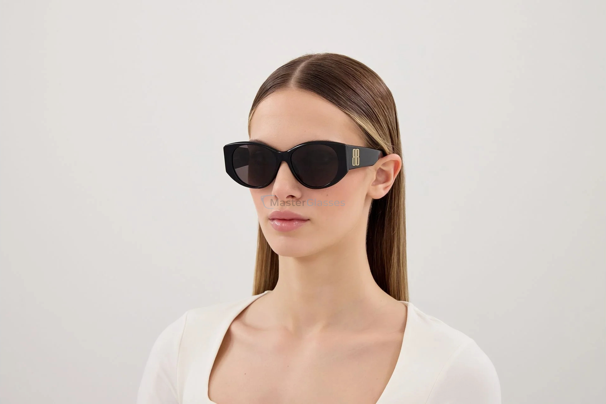 Balenciaga BB0455S-001 55 ���� ��������������