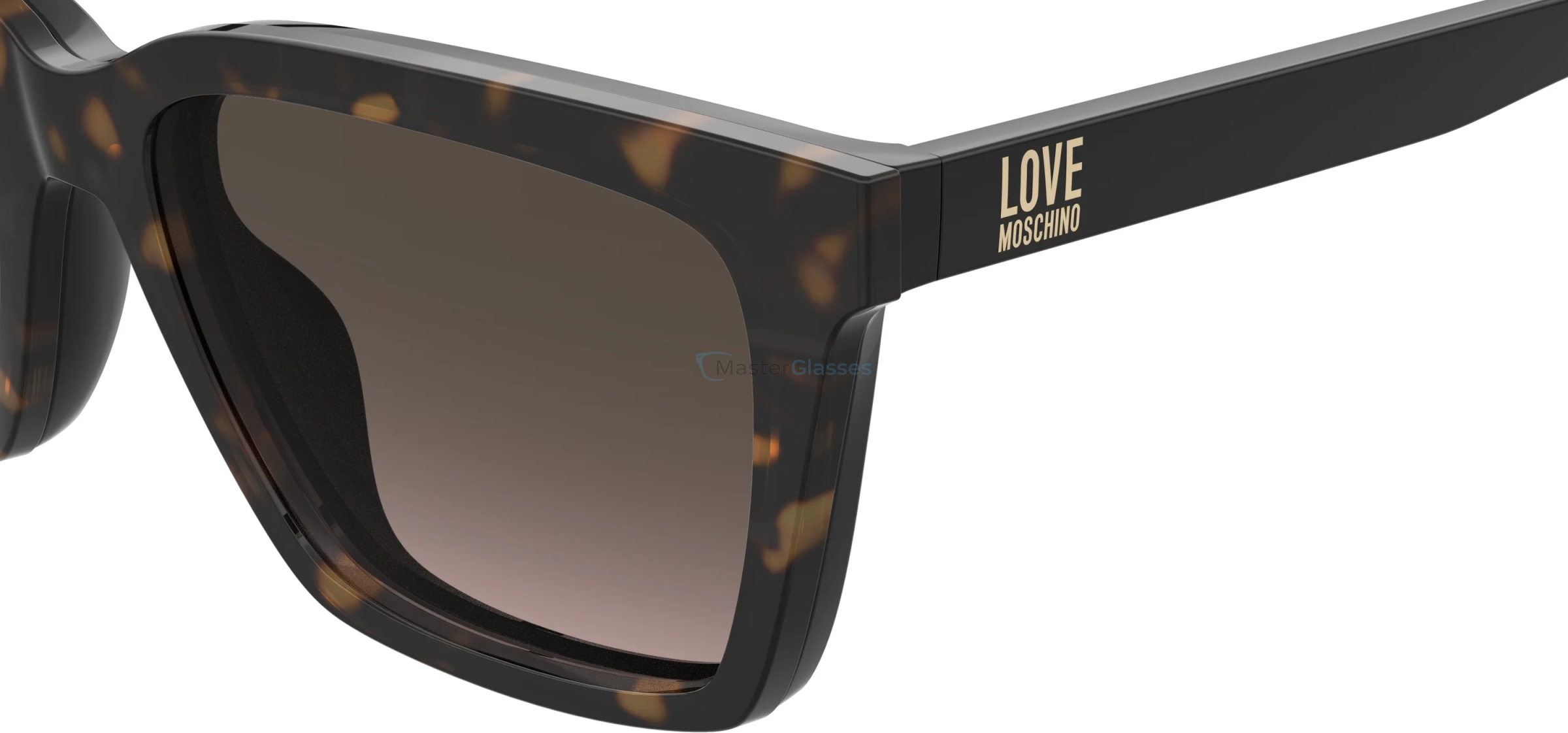 Оправа с солнцезащитным клипоном MOSCHINO LOVE MOL661/C 581 Havana Black