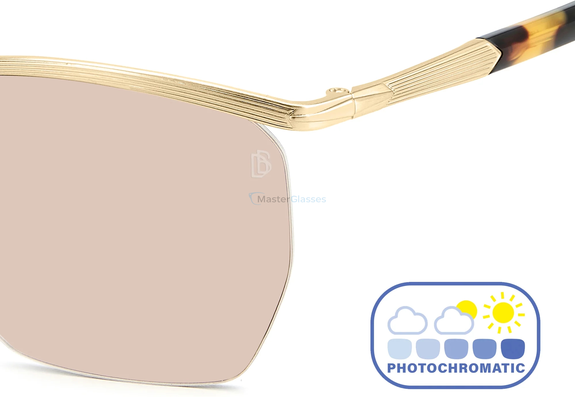 Солнцезащитные очки DAVID BECKHAM DB 1225/S HM2 Gold Honey Havana