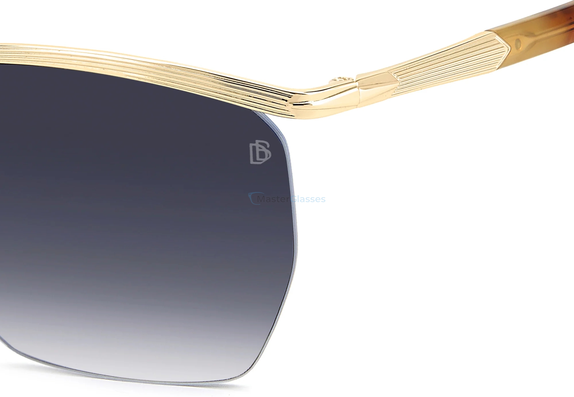 Солнцезащитные очки DAVID BECKHAM DB 1225/S 0NR Gold Brown Havana