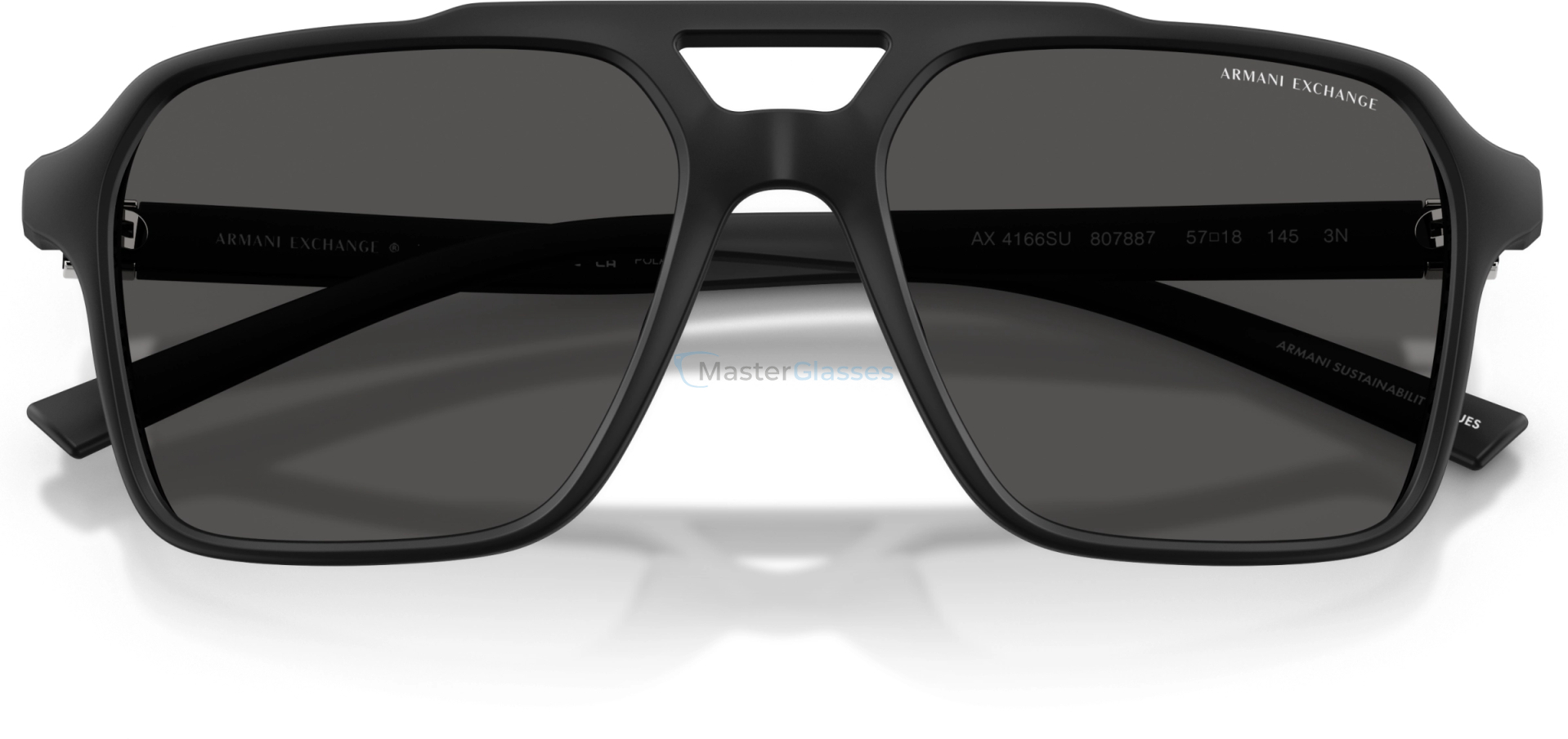 Солнцезащитные очки Armani Exchange AX4166SU 807887 Black