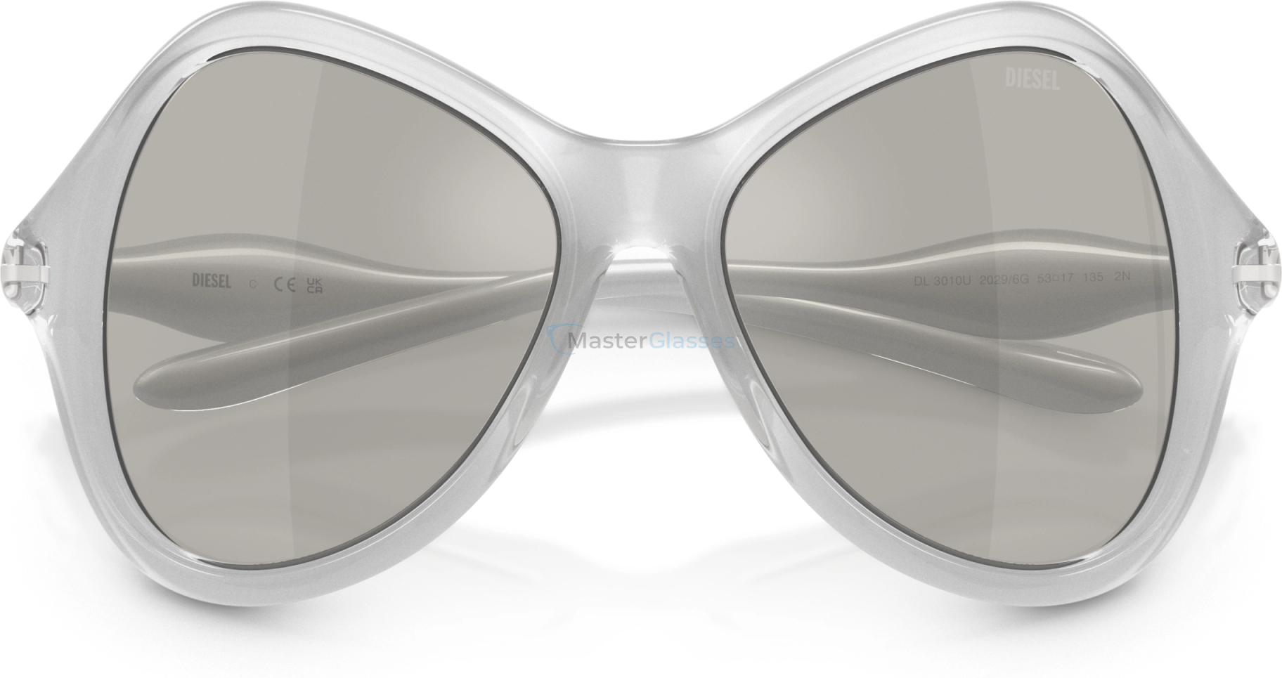 Солнцезащитные очки Diesel DL3010U 20296G Transparent