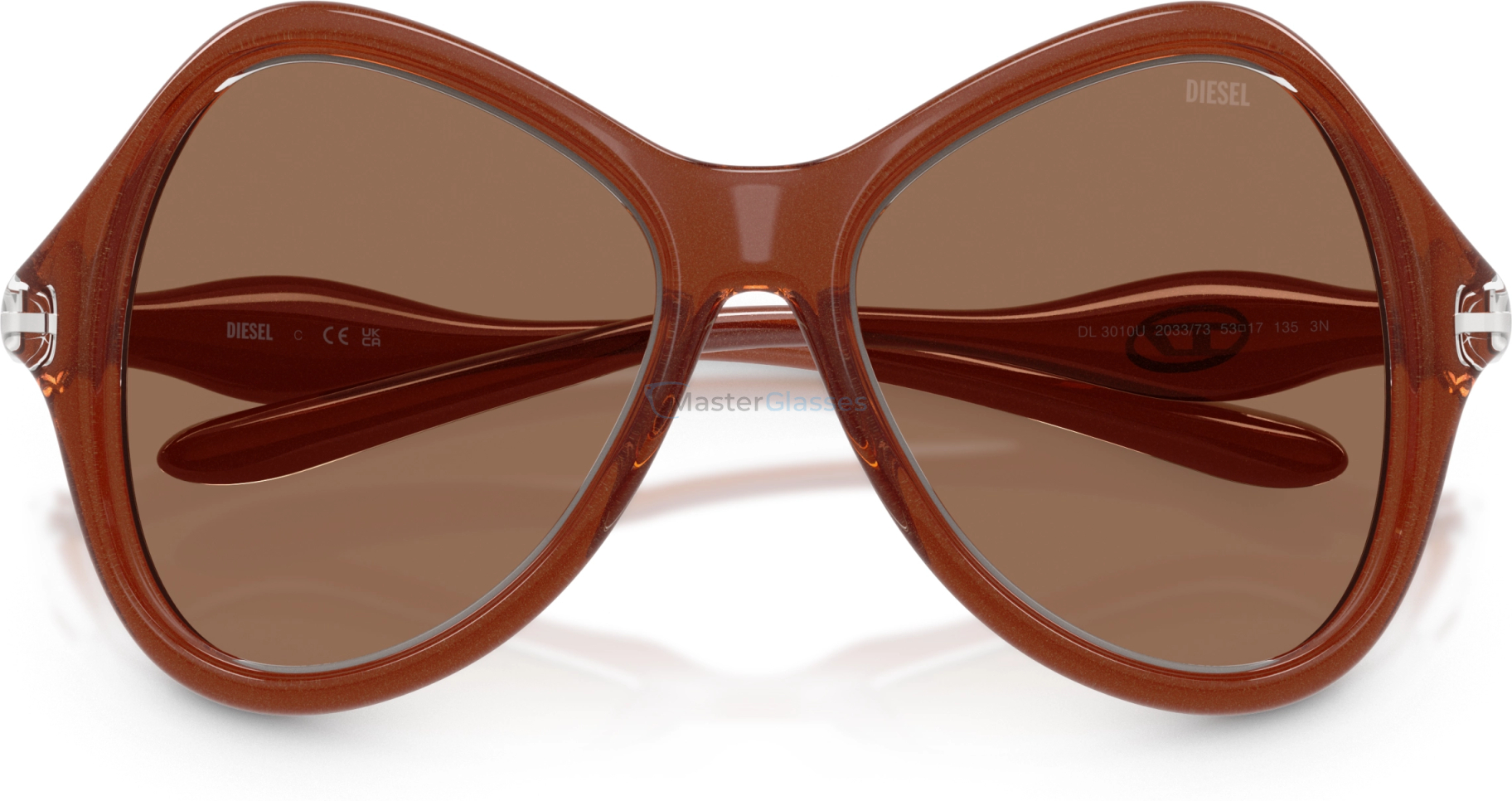 Солнцезащитные очки Diesel DL3010U 203373 Transparent