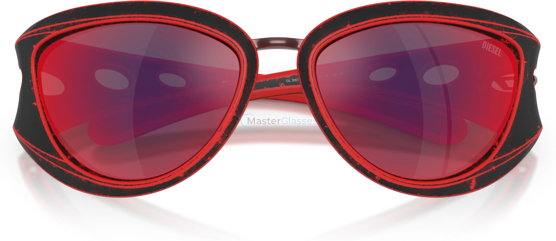 Солнцезащитные очки Diesel DL3007U 20096P Red