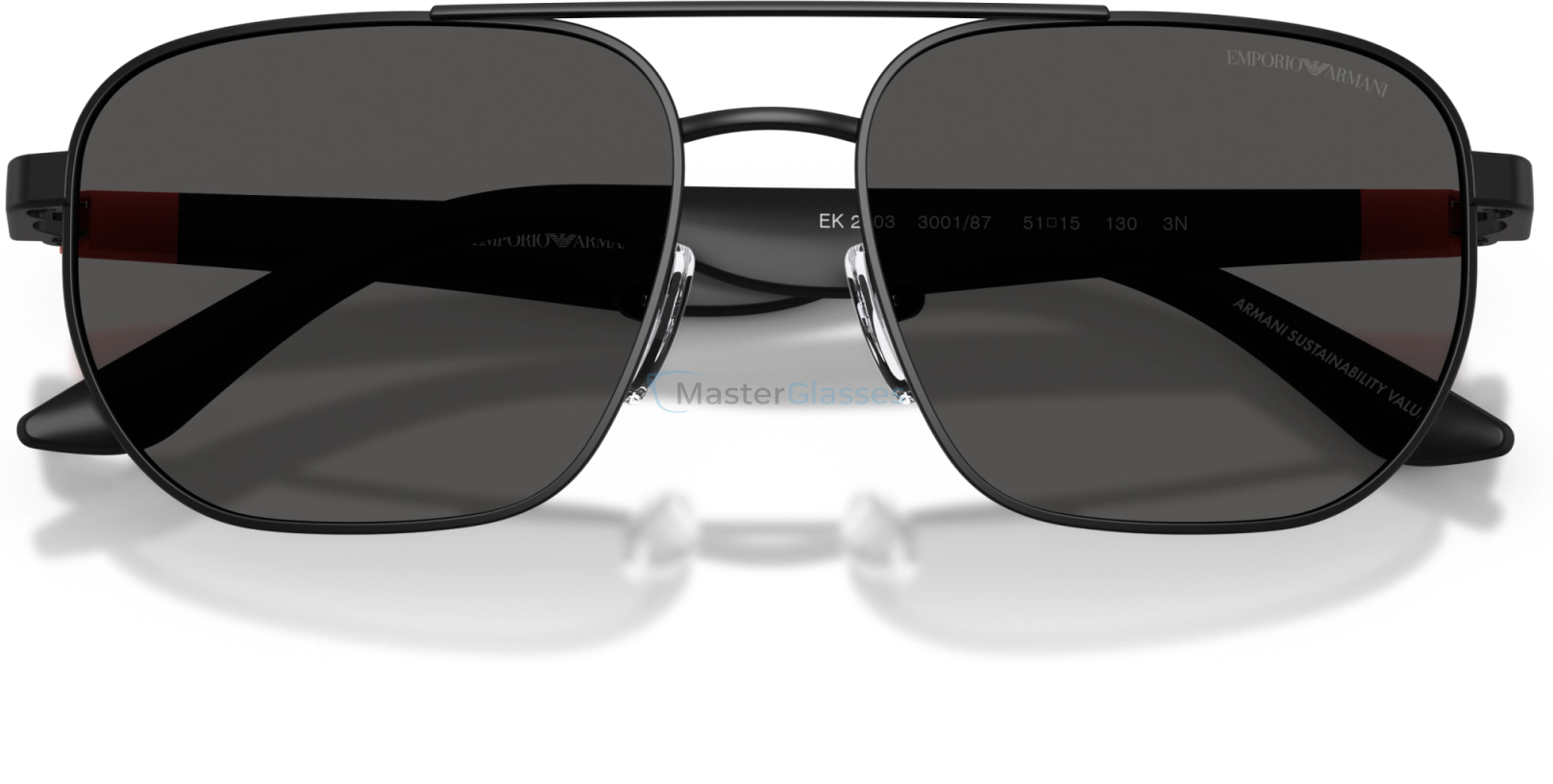 ������� �������������� ���� Emporio Armani EK2003 300187 Black