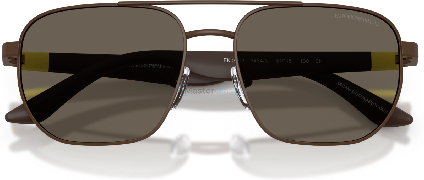 ������� �������������� ���� Emporio Armani EK2003 3434/3 Brown