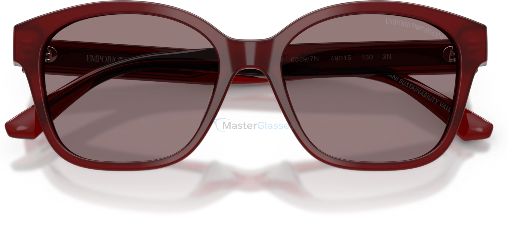 Детские солнцезащитные очки Emporio Armani EK4009U 63897N Red