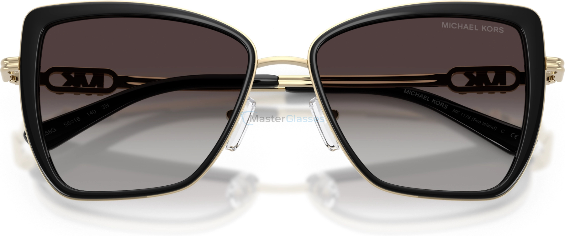 �������������� ���� Michael Kors SEA ISLAND MK1178 30058G Black