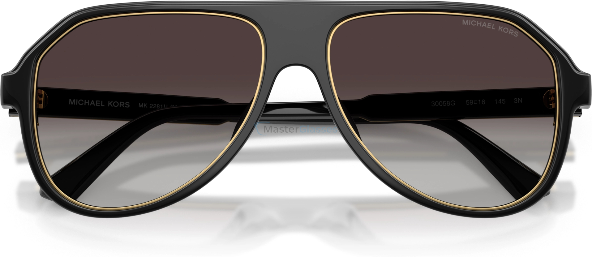 �������������� ���� Michael Kors MOLOKAI MK2281U 30058G Black