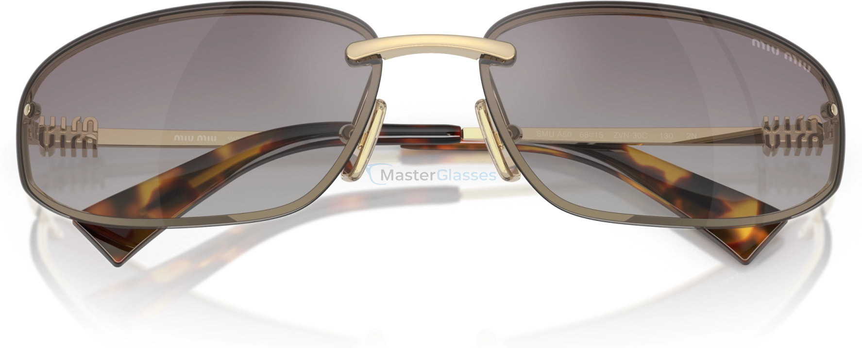 Солнцезащитные очки Miu Miu MU A50S ZVN30C Gold