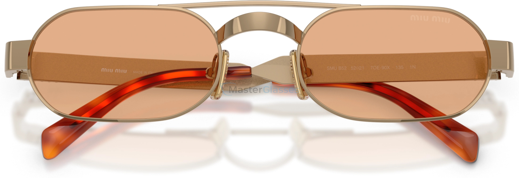 Солнцезащитные очки Miu Miu MU B52S 7OE90X Brown