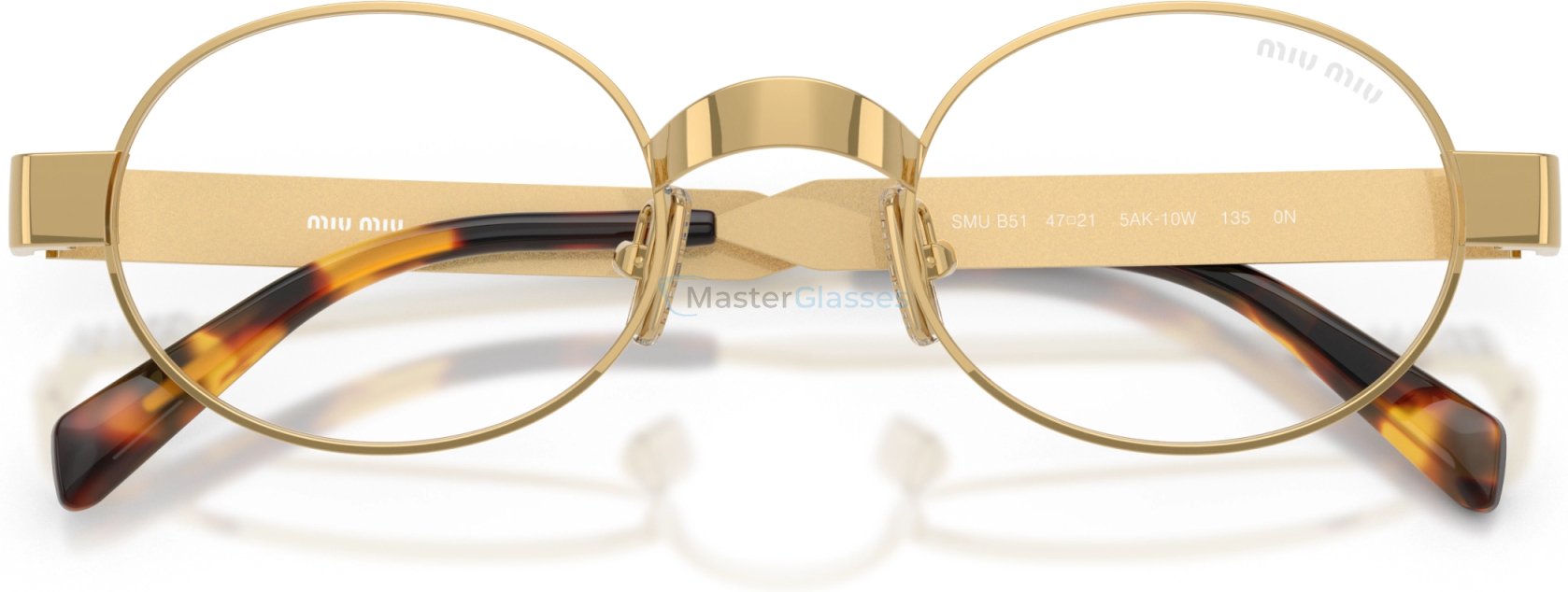 �������������� ���� Miu Miu MU B51S 5AK10W Gold