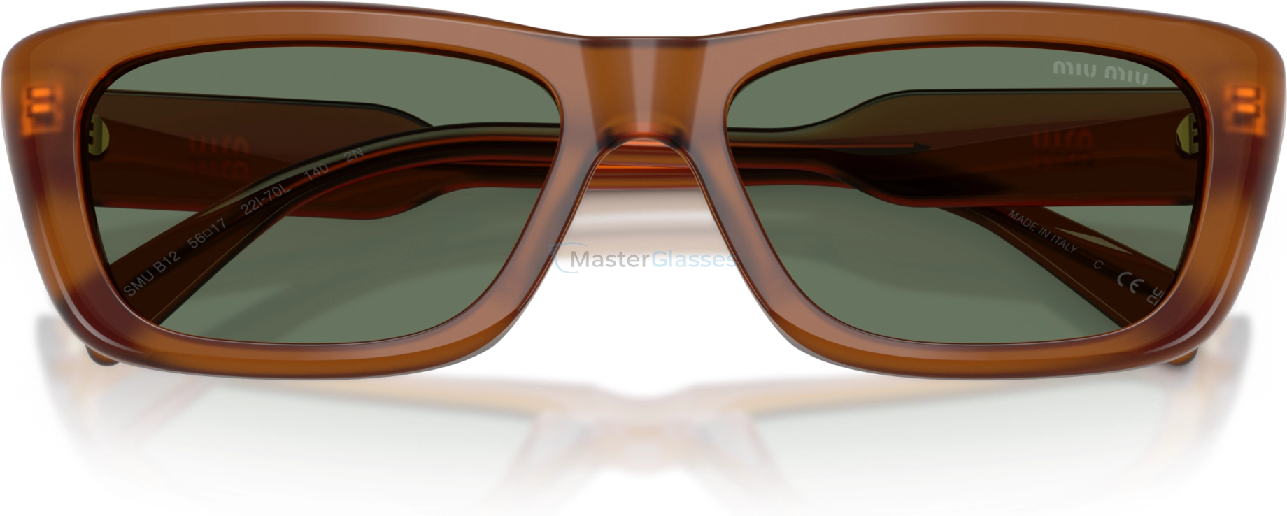 �������������� ���� Miu Miu MU B12S 22I70L Brown