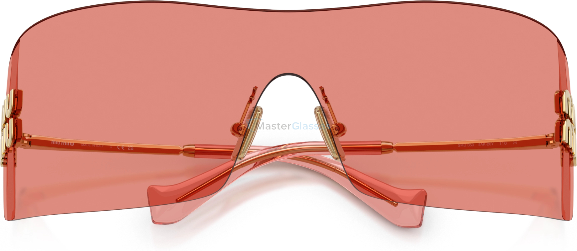 Солнцезащитные очки Miu Miu MU B53S 5AK20Y Gold