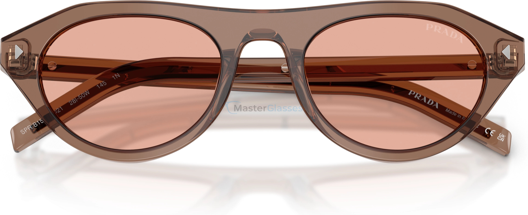 Солнцезащитные очки Prada PR B15S 28I50W Transparent