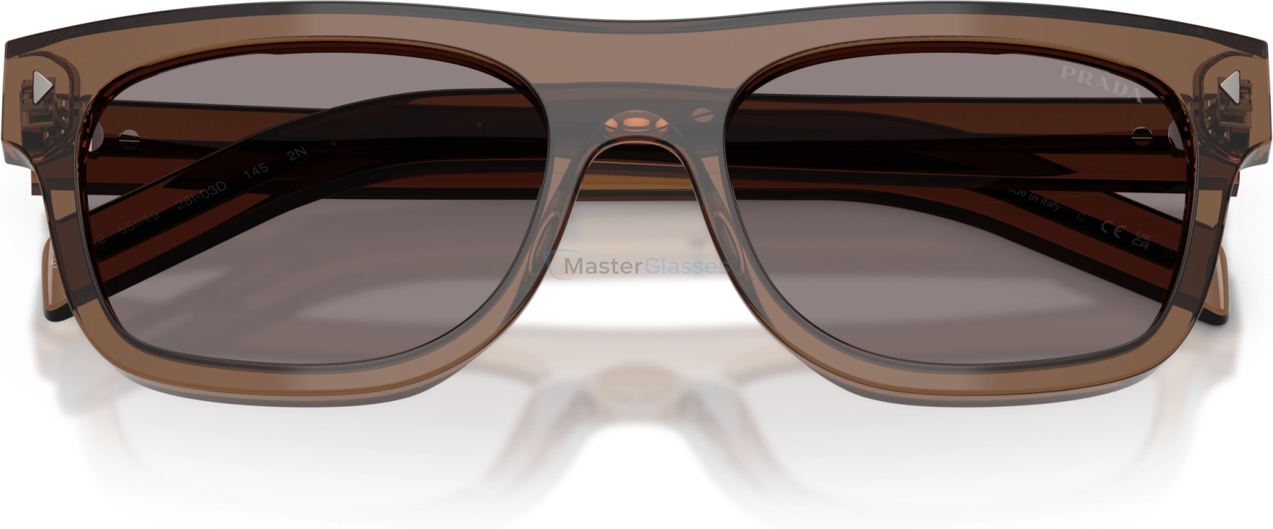 Солнцезащитные очки Prada PR B12S 28I03D Transparent