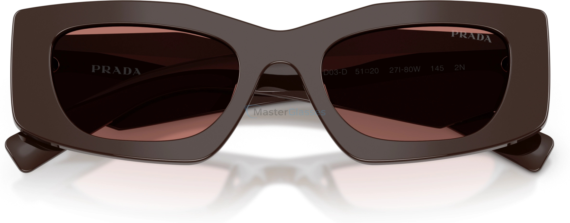 �������������� ���� Prada PR D03SD 27I80W Brown