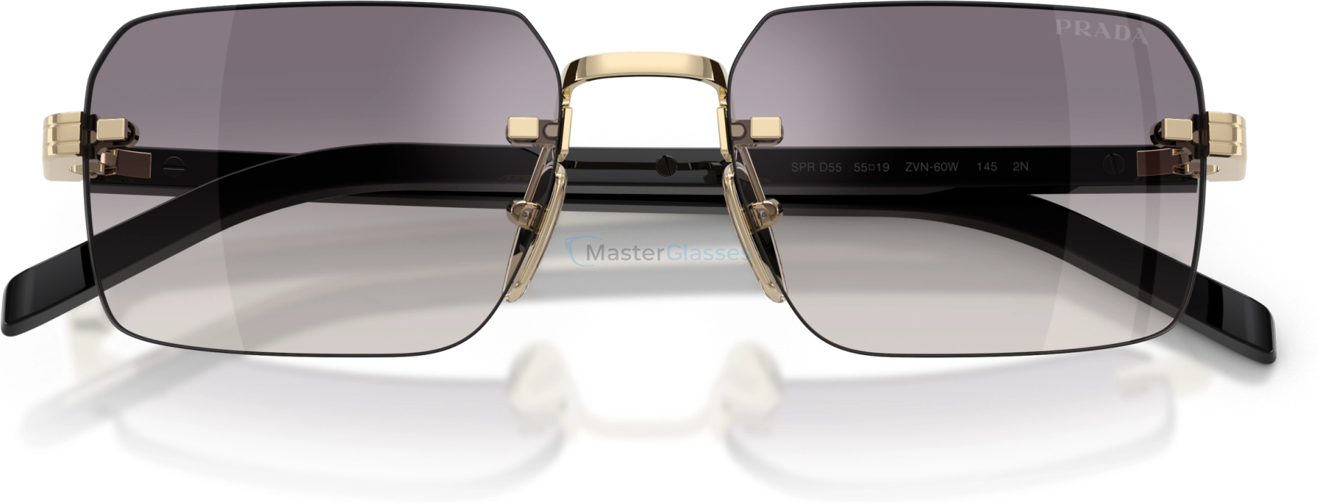Солнцезащитные очки Prada PR D55S ZVN60W Gold